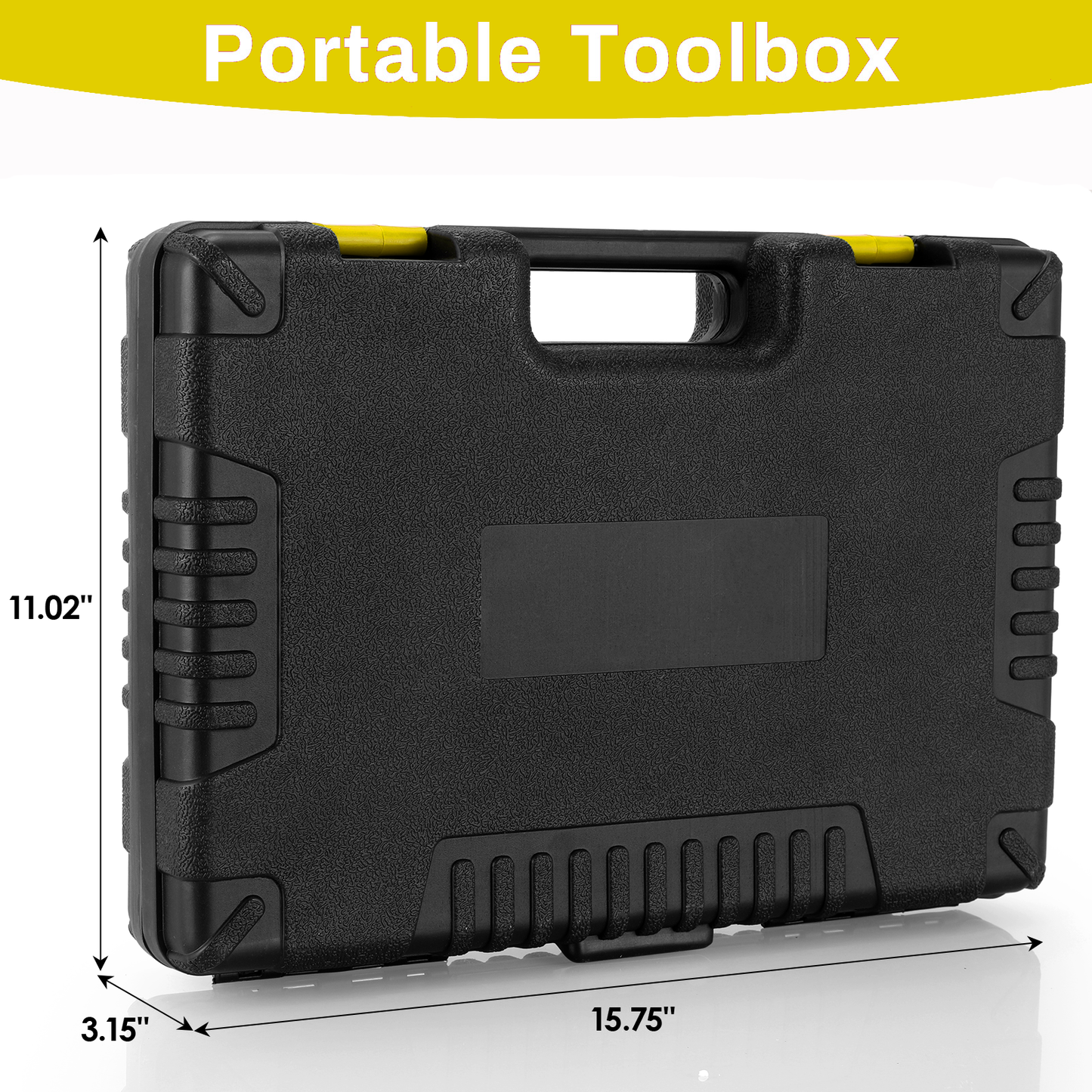 TLGREEN 218-Piece Tool Kit - Mechanics Tool Set with Sockets, Wrenches, Saw, Adjustable Wrench & Portable Storage Case, Perfect for Home, Garage, or Motorcycle Repair