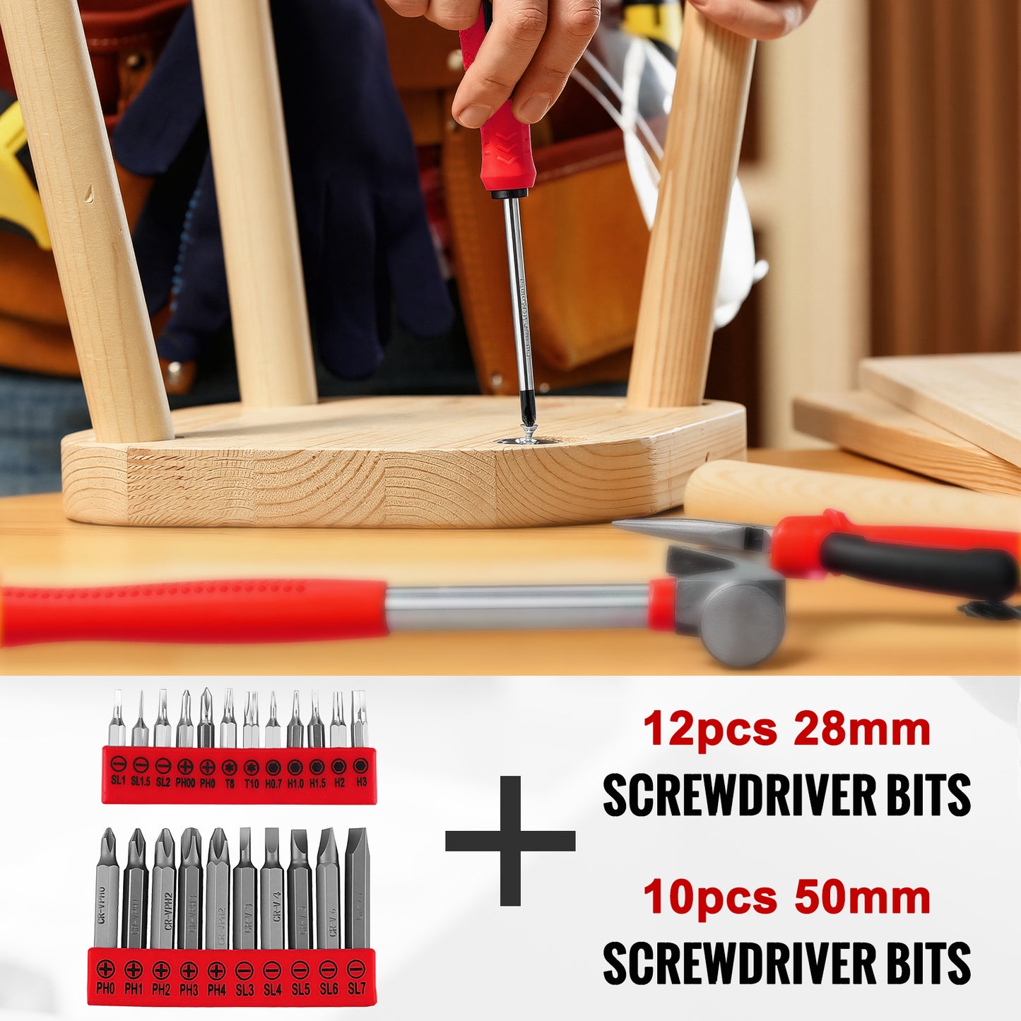 TLGREEN 101 Pcs 8V Cordless Drill and Tool Set, USB-C Rechargeable Power Tool Kit with Brushless Motor & Fast Charge, Lightweight Home Tool Kit for DIY, Repair, and Maintenance